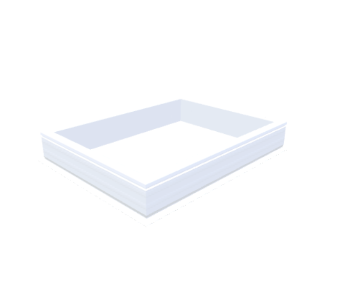 PVC-Aufsatzkranz 90x120 cm - Skylux